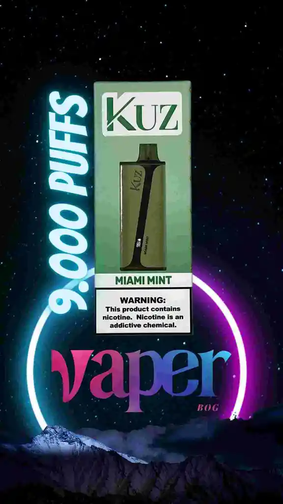 Kuz Vape Miami Mint 9.000 Puffs