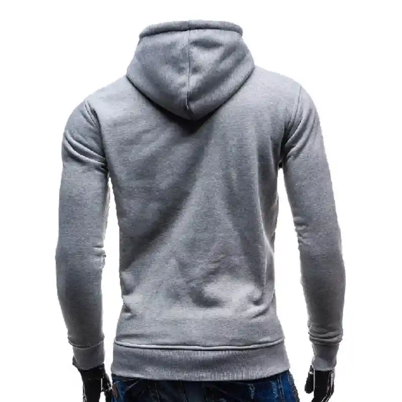 Buso Cuello 8 Botones Gnrc Hombre-gris