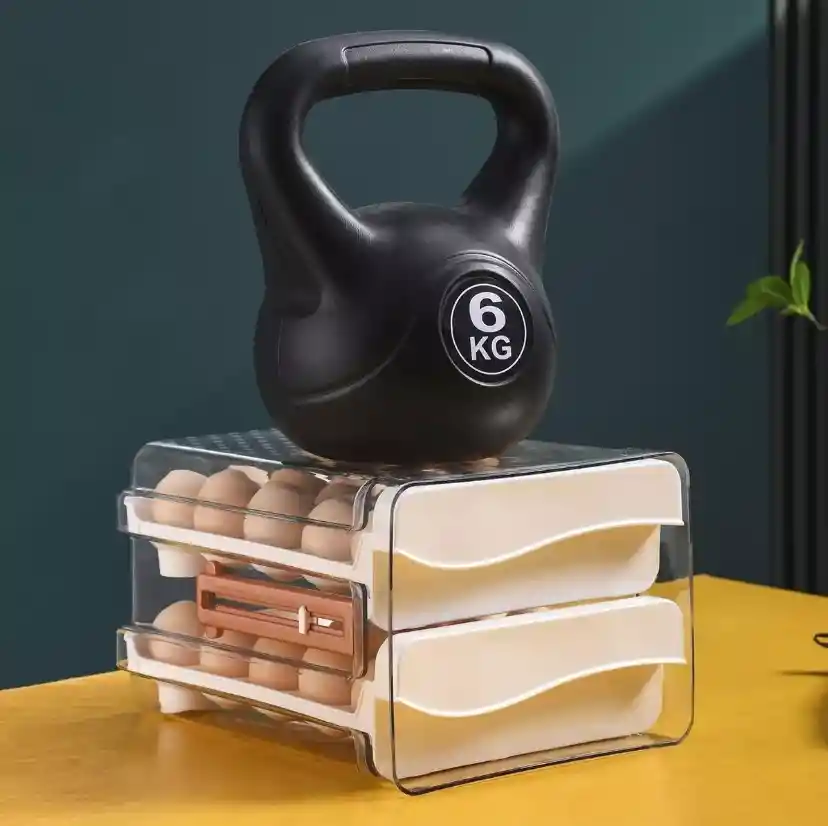 Porta Huevos Para Cocina Refrigerador Organizador 60 Huevos