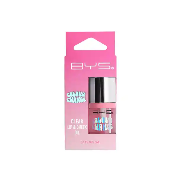 Aceite Para Labios Y Mejillas Bys Colour Change Ph Clear Lip Cheek Oil 3ml