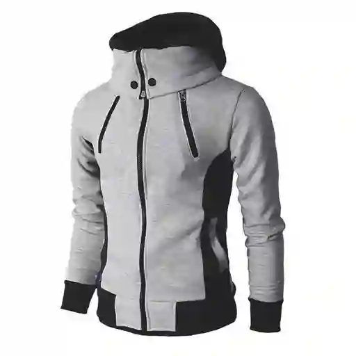 Chaqueta Hombre Gnrc Buso Doble - Gris Claro