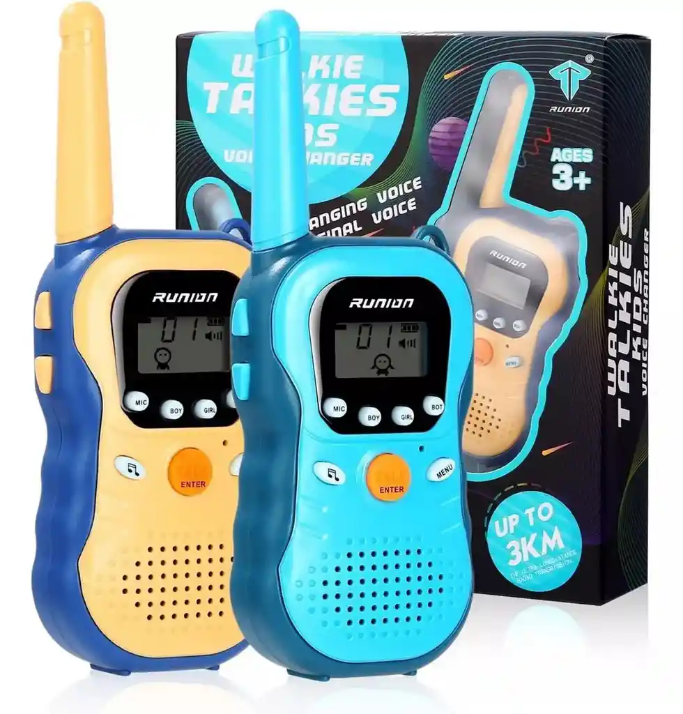 Juguete Walkie Talkies Boquitoquis Unisex Niños + Bateria