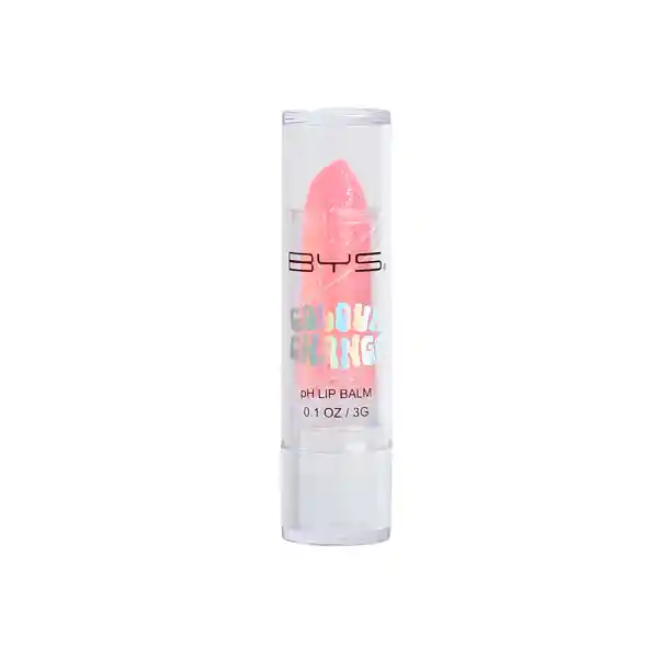 Bálsamo Labial Bys Colour Change Ph Pink Glitter Lip Balm