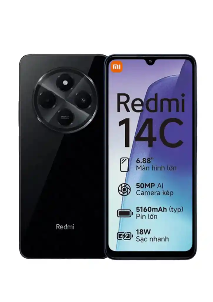 Xiaomi Redmi 14c, Negro Ocaso