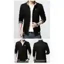 Chaqueta Hombre Drill - Negro