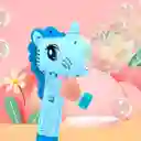 Varita Piruleta Unicornio Pony Burbujas Automática + Liquido