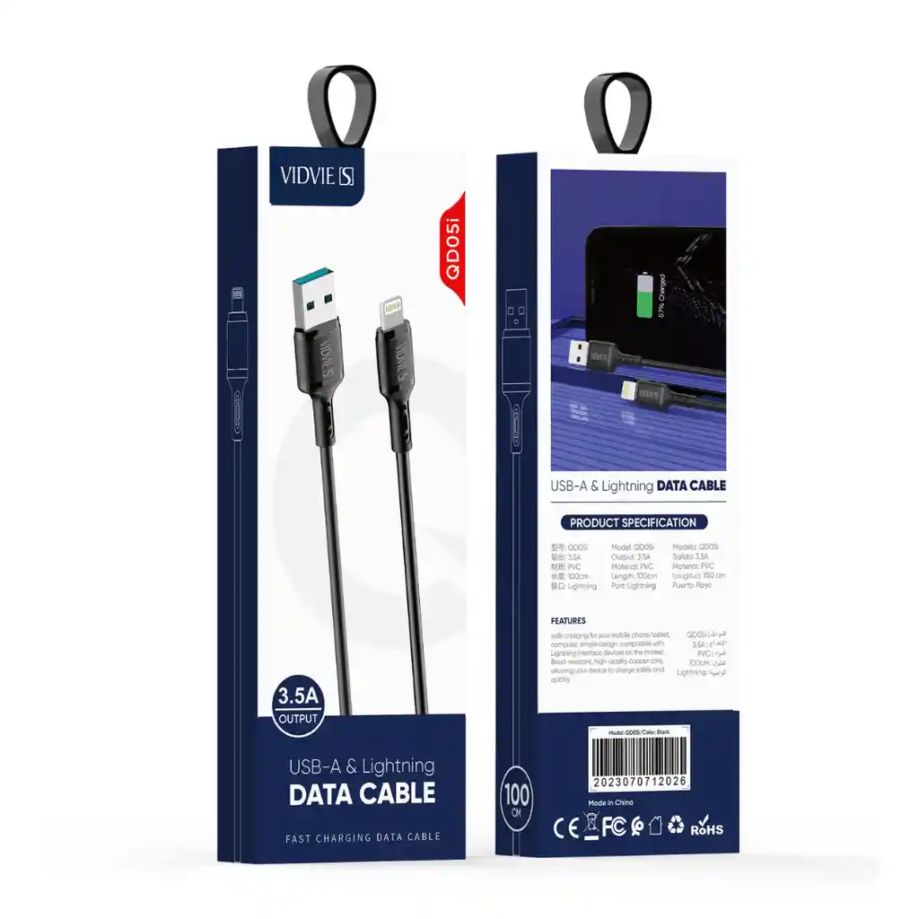 Cables Usb-a Para Iphone Carga Rápida