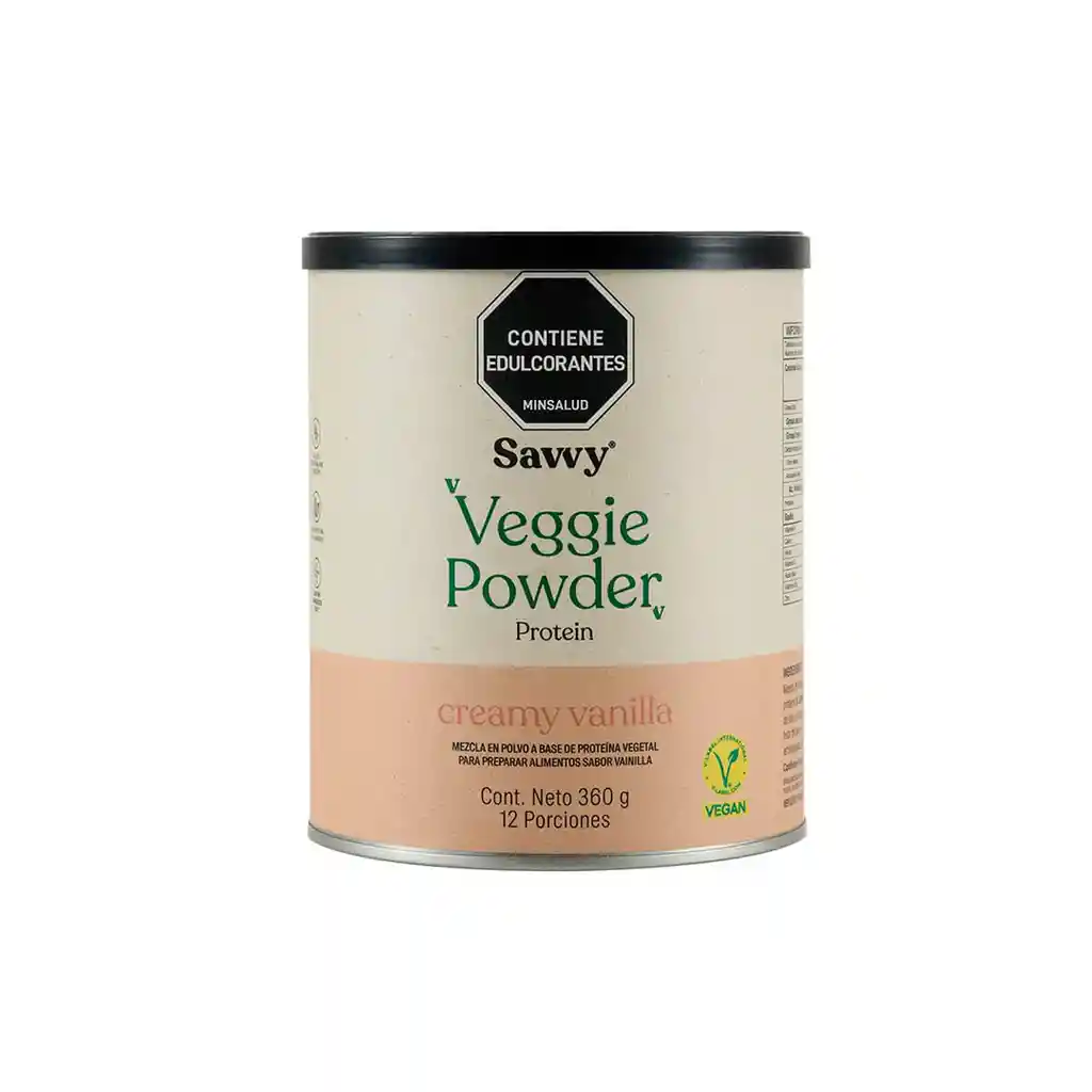 Proteína | Veggie Powder Creamy Vanilla Mini 360g