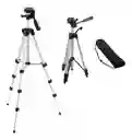 Tripode Diskon 3111 + Soporte Para Celular Y Camara / Tripode Profesional Para Celular