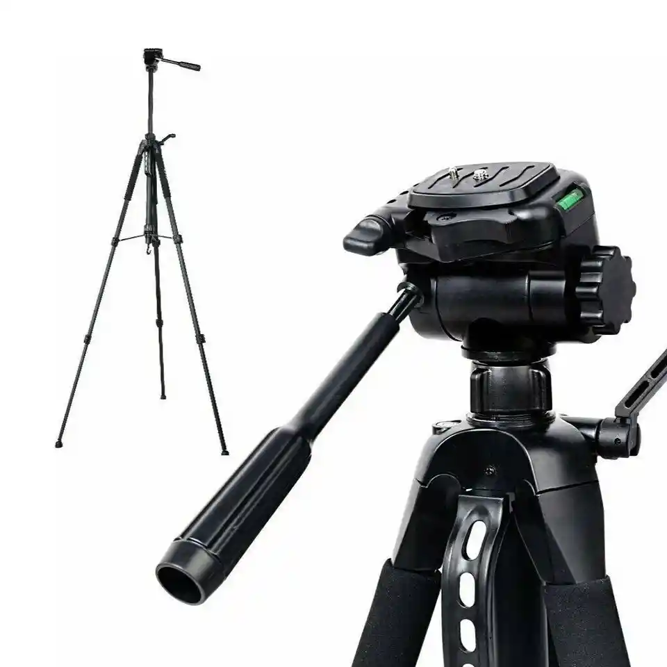 Tripode Profesional Diskon Dk3540 /tripode Profesional Para Camara Y Celular Dk 3540