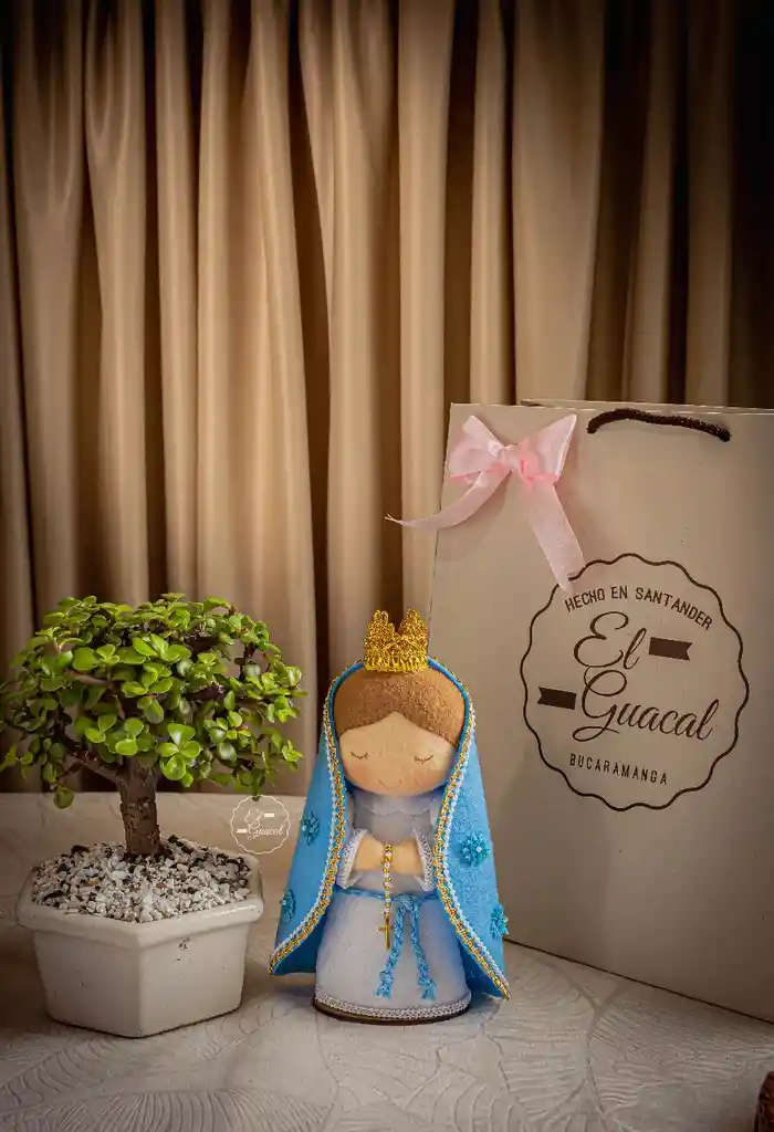 Kit De Virgencita Con Bonsai