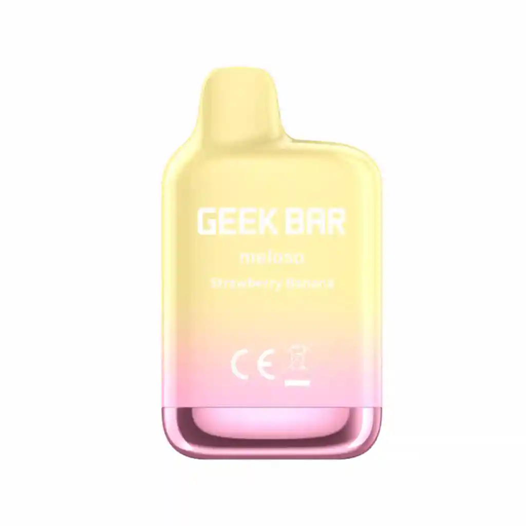 Geek Bar Meloso Mini 1500 Puffs - Strawberry Banana