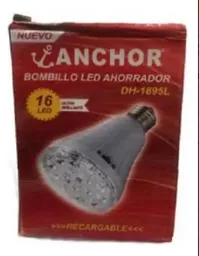 Bombillo Led Ahorrador Reflector 16 Led Recargable Dh 1895l