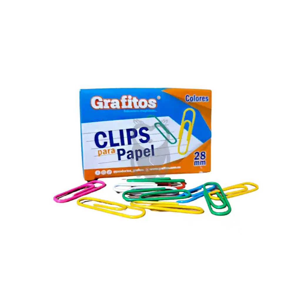 Clip Plastico Colores