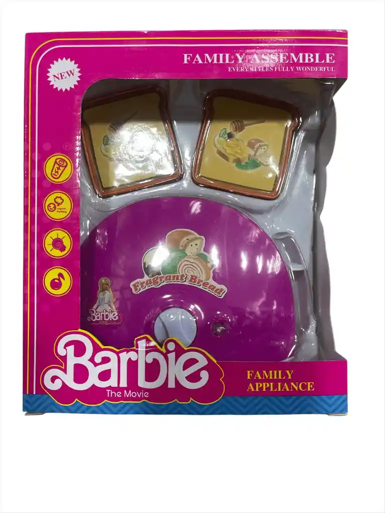 Tostadora De Juguete Barbie – Electrodoméstico Para Cocinas De Ensueño