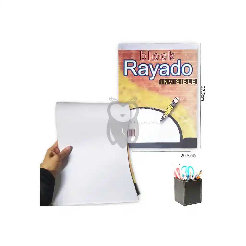 Block Bond Rayado Invisible Carta