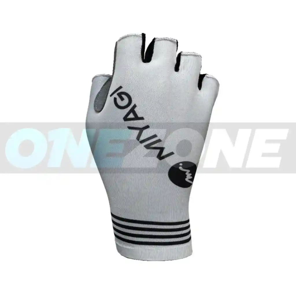 Guantes Ciclismo, Training Miyagi Deportivo-m018719/ Blanco-talla: S