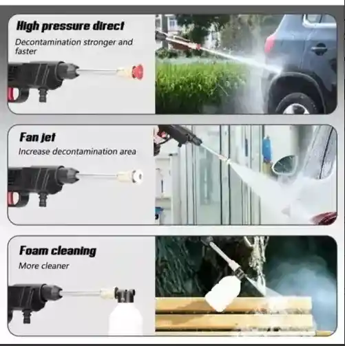 Hidrolavadora Inalámbrica Portátil Recargable 48v Carro Moto