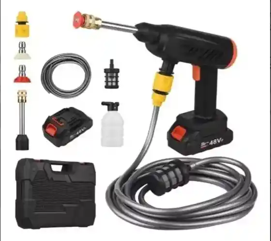 Hidrolavadora Inalámbrica Portátil Recargable 48v Carro Moto