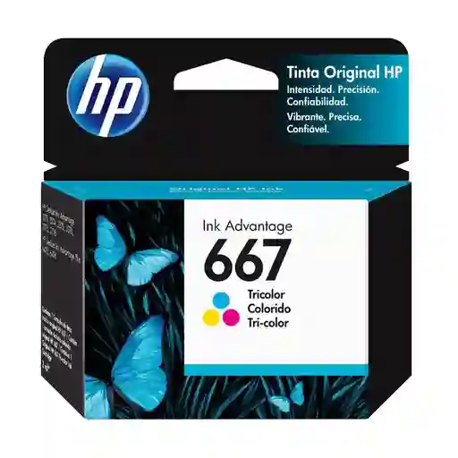 Cartucho Hp Original 667 Color