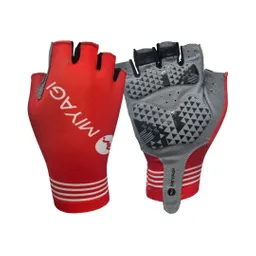 Guantes Ciclismo, Training Miyagi Deportivo-m018719/ Rojo-talla: M