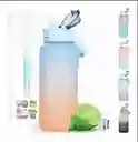 Botella De Agua Motivadora 2 Litros Con Marcador De Tiempo