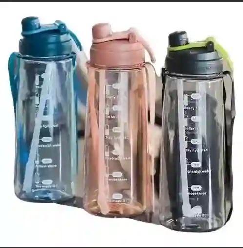 Termo Botella Motivacional Con Agarradera 2lt