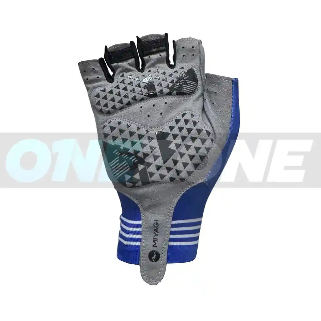 Guantes Ciclismo, Training Miyagi Deportivo-m018719/ Azul-talla: M