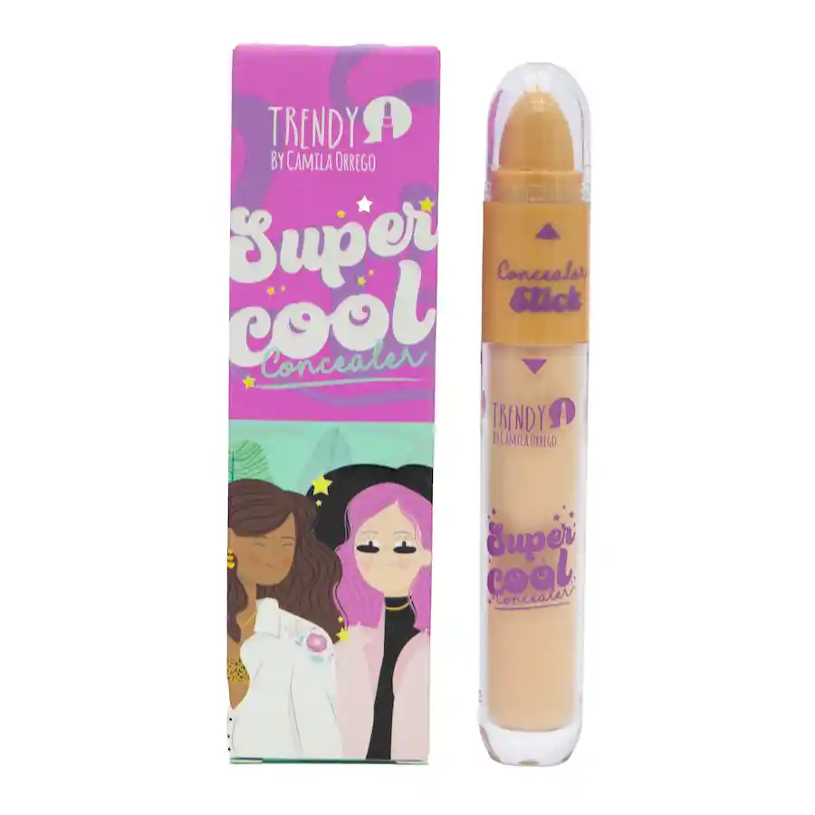 Corrector De Ojeras Doble Super Cool Trendy Sp98 Tono 05