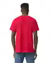 Gildan Camiseta Adulto Rojo Talla S Ref. 5000