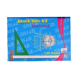 Block Din A3 Horizontal Con Formato