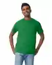 Gildan Camiseta Adulto Verde Césped Talla M