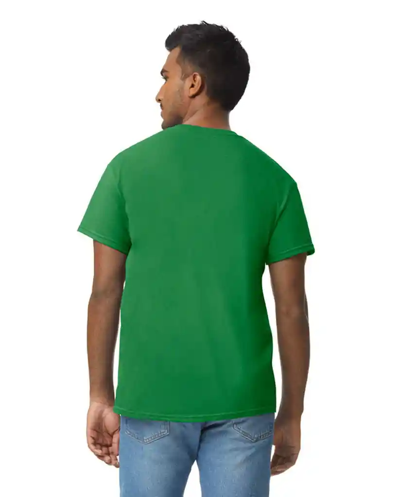 Gildan Camiseta Adulto Verde Césped Talla Xl