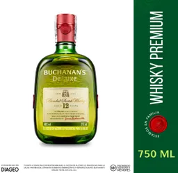 Whisky Buchanans Deluxe Blended 12 Años