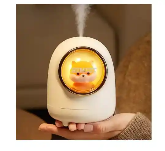 Humidificador Difusor Perrito 350ml Aire Portátil Aroma Led