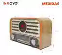 Radio Clasico Am Fm Control Remoto Bluetooth Alta Potencia