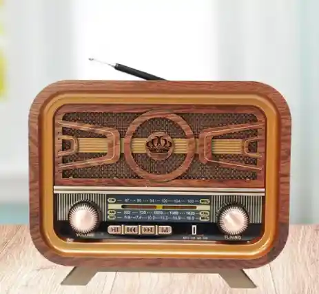 Radio Vintage Retro Am/fm Meier Recargable Bluetooth