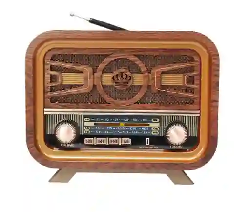 Radio Vintage Retro Am/fm Meier Recargable Bluetooth