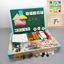 Juego De Mesa Ajedrez 4 En 1 Tablero Aprendizaje Matematica