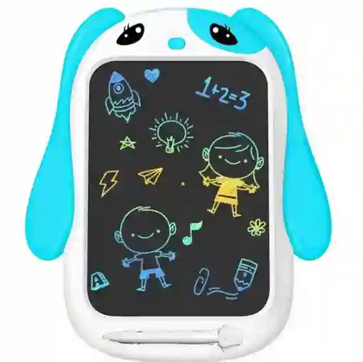 Tablero Lcd Para Niños 10 Pulgadas Rosada Y Azul.