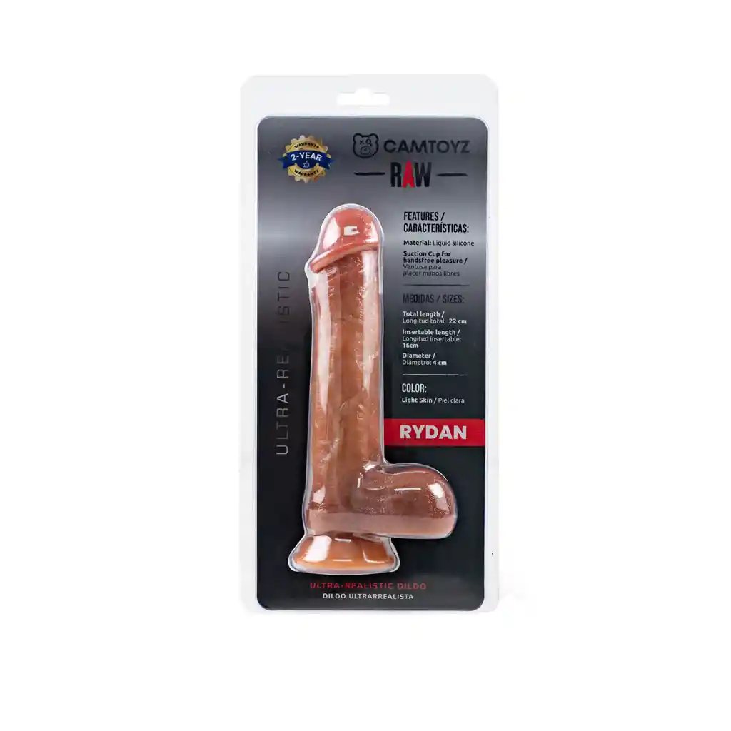 Dildo Ultra Realista Rydan Camtoyz 22 Cm