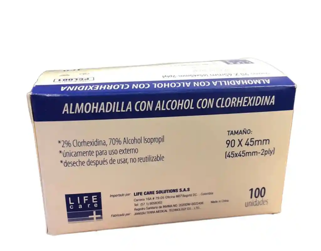 Alhohadilla Con Alcohol