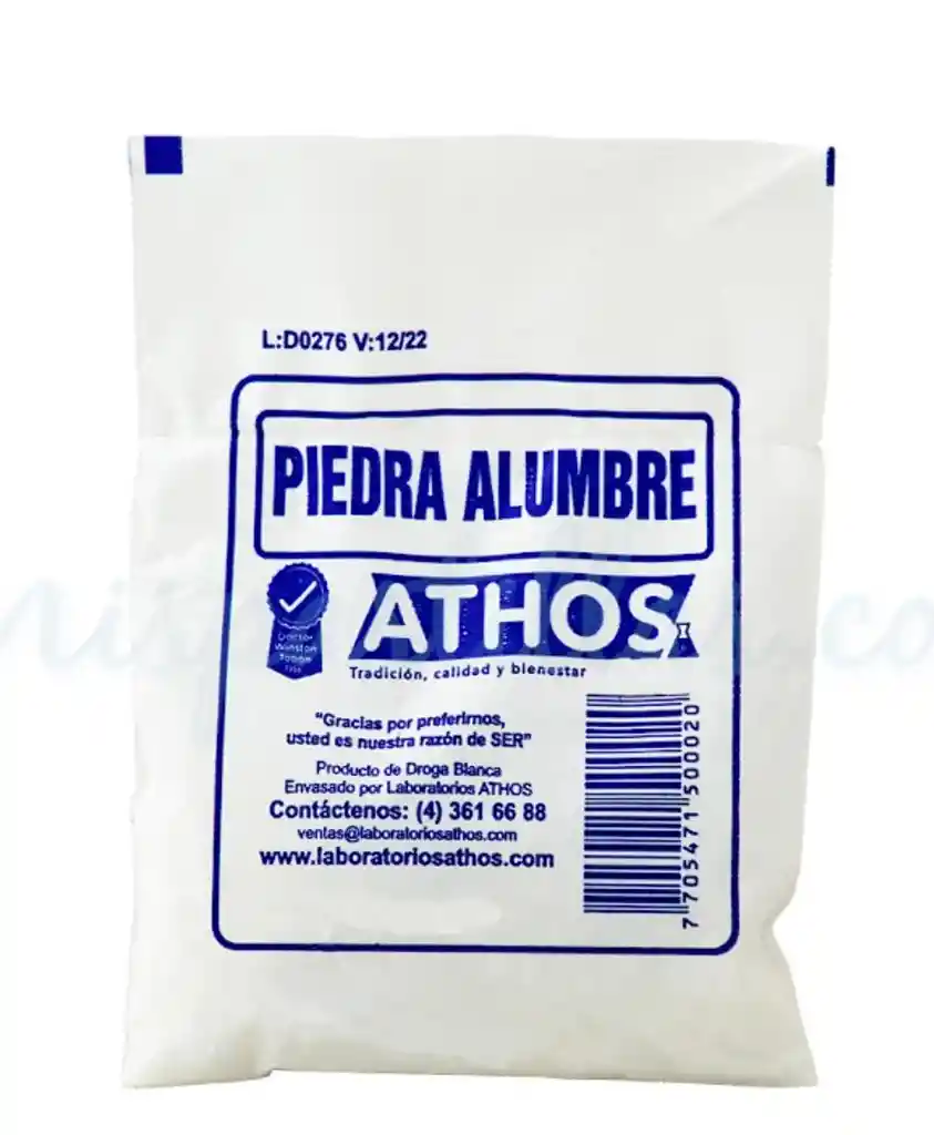 Piedra Alumbre 15 Gr