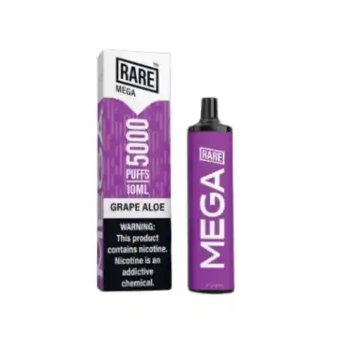 Rare Mega Grape Aloe 5000puff – Desechables