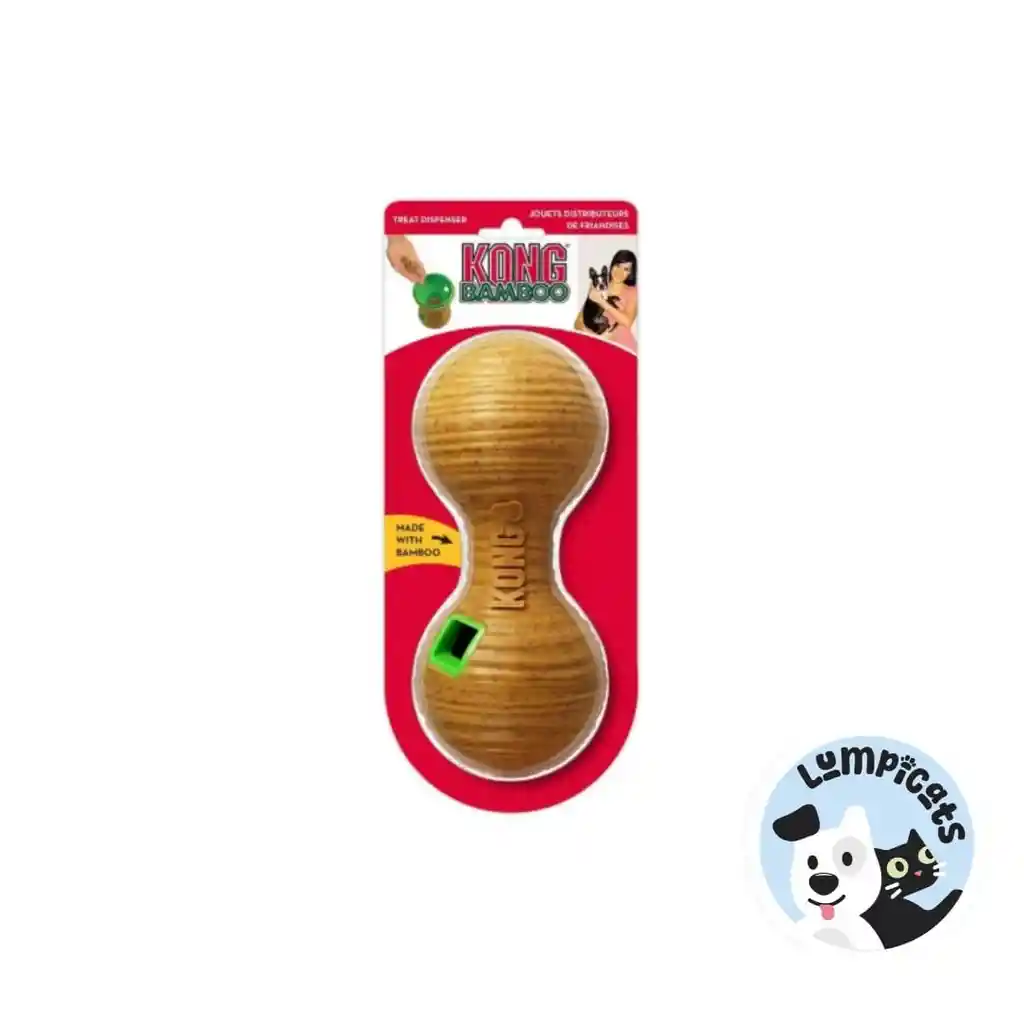 Kong Perro Bamboo Feeder Dumbbell Md