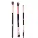 Kit De Brochas Ojos Trendy X3 Bt06