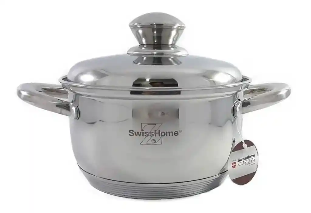 Olla Swisshome En Acero Inoxidable T304 18/10 De 1.5 Litros