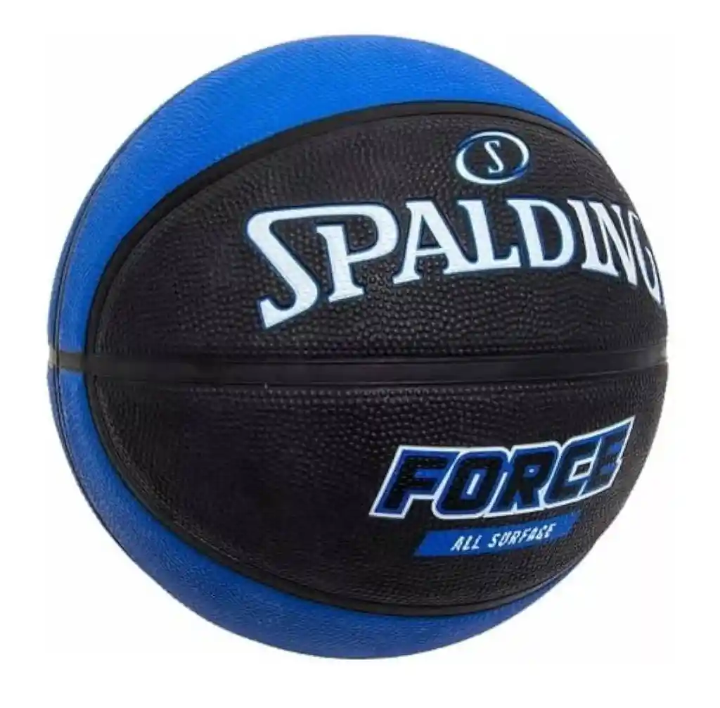 Balón De Baloncesto Spalding #7 Nba Force - Azul