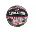 Balón Basketball Nba Spalding Baloncesto Graffiti #7 - Gris