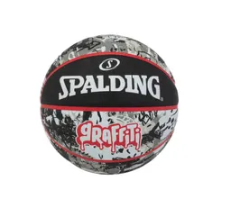 Balón Basketball Nba Spalding Baloncesto Graffiti #7 - Gris